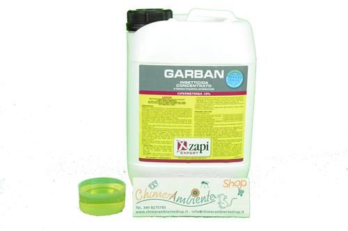INSETTICIDA CONCENTRATO -GARBAN- 5 lt Cipermetrina pura 10 g