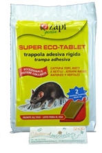 TAVOLE COLLANTI PER RATTI E  TOPI - SUPER ECO TABLET
